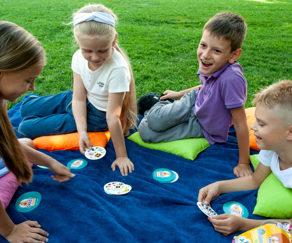 Дитяча настільна гра в мішечку "Хлоп! Хвать!" VT8077-13, 56 карток Вінниця - фото 4