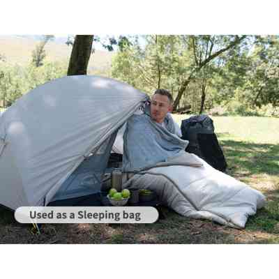 Спальный мешок Naturehike CNK2300SD022, світло-сірий (6976507667333) Винница