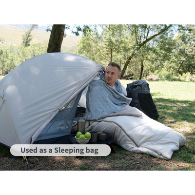 Спальный мешок Naturehike CNK2300SD022, світло-сірий (6976507667333) Винница - изображение 6