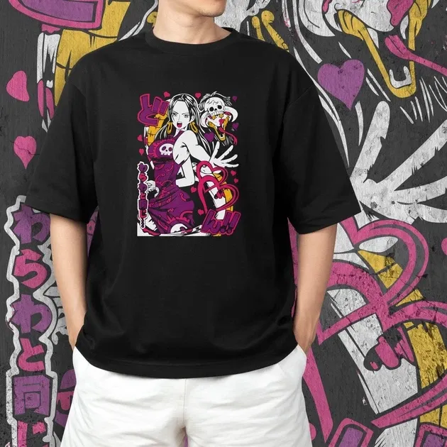 Футболка чоловіча з  принтом Ван Пис Boa Hancock Розмір 48 Anime0209 Дніпро - фото 3