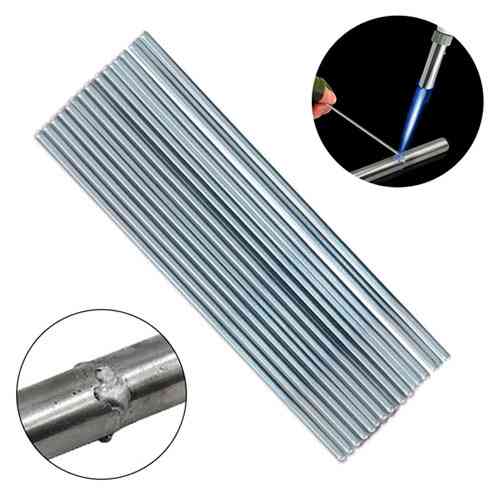 Припой для пайки сварки алюминия, 50шт 50см 2.4мм пруток c флюсом Винница