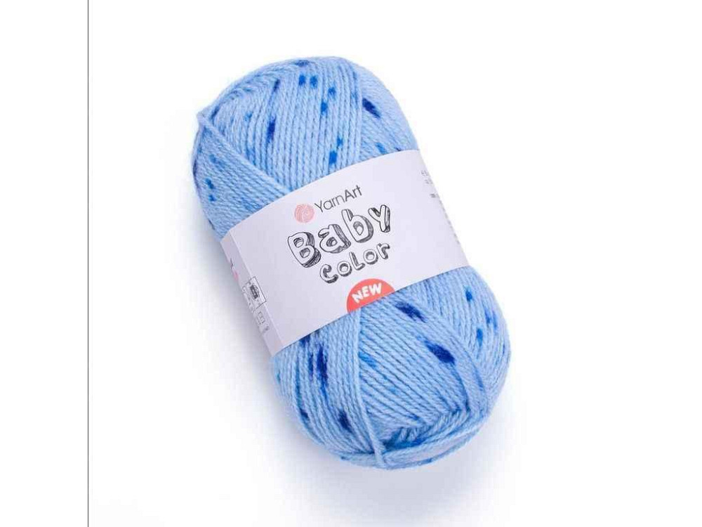 Пряжа Baby Color блакитний 100% акрил 150м 50г 5шт/уп 207 ТМ YarnArt Київ - фото 1