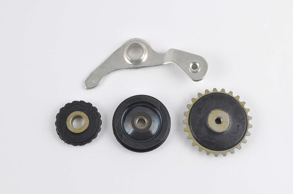 Натягувач ланцюга ГРМ Delta (3 ролики, важіль) JS Київ - фото 1