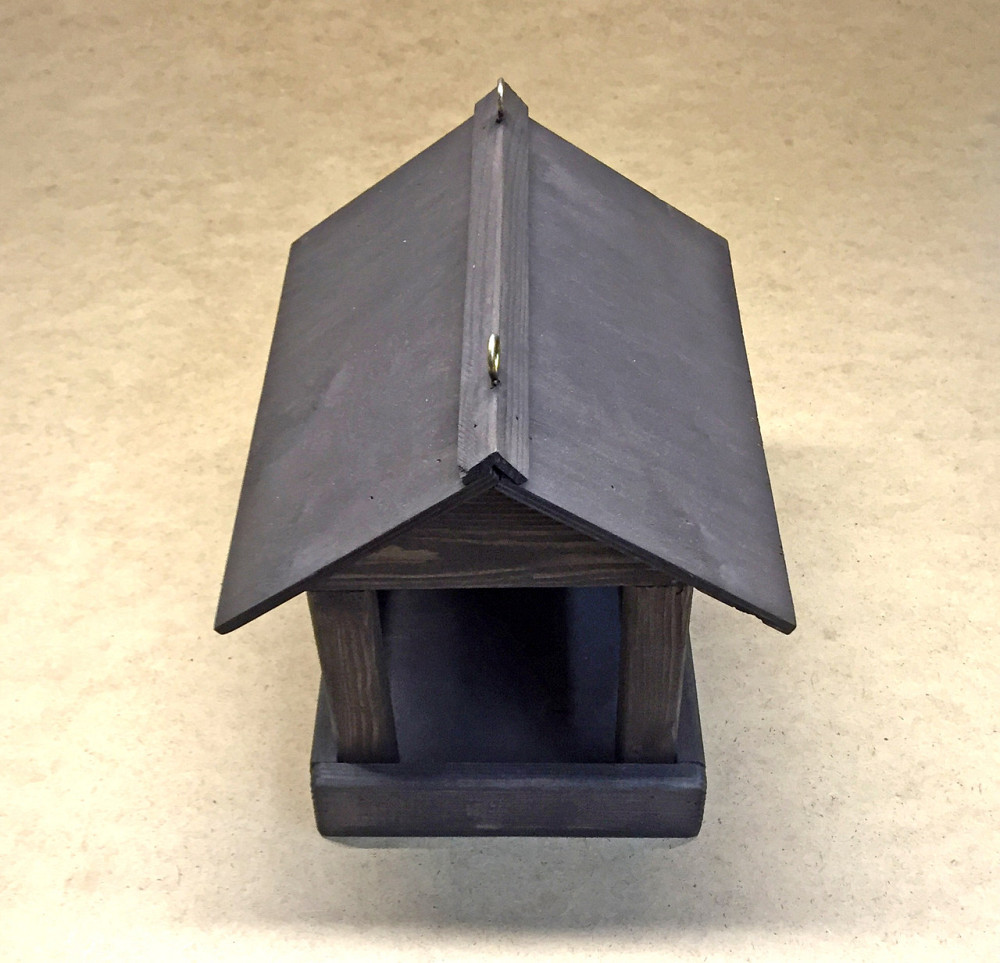 Годівниця садова для птахів "Малинівка" венге Миколаїв - фото 4