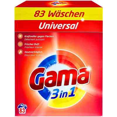 Стиральный порошок Gama 3 in 1 Universal 5.4 кг (8435495837732) Винница