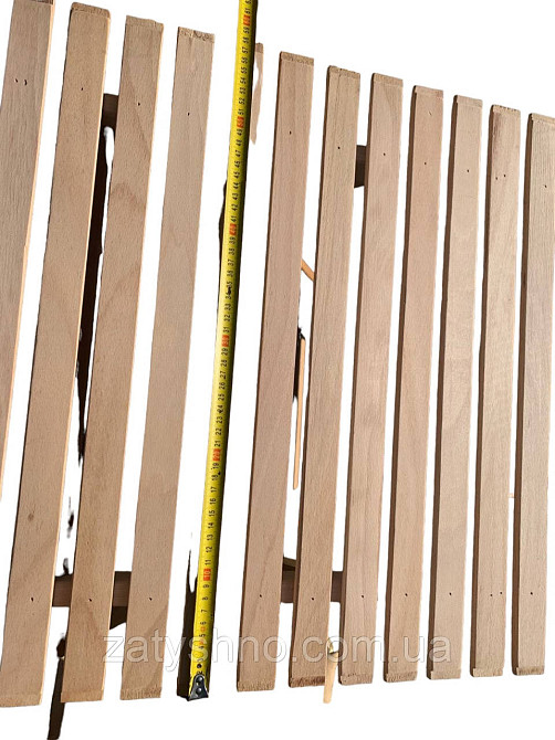 Мебель деревянная из бука с 4 стульями и накидками Киев - изображение 9