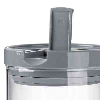 Ємність для сипучих продуктів Kela Arik Grey 0,6 л 10,5х11 см (12107) Вінниця