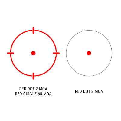 Коллиматорный прицел Holosun HE515GT-RD (747018) Винница