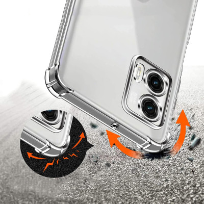 Чохол до мобільного телефона BeCover Anti-Shock Motorola Moto G73 Clear (709827) Вінниця - фото 6