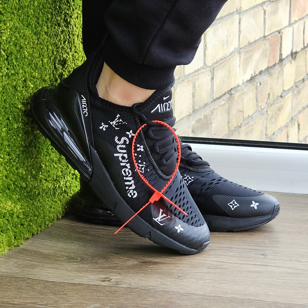 Кросівки Nike 270 Чоловічі Чорні Найк з Амортизацією Ткани: 41,42,43,44,45) — 110 Дніпро - фото 4