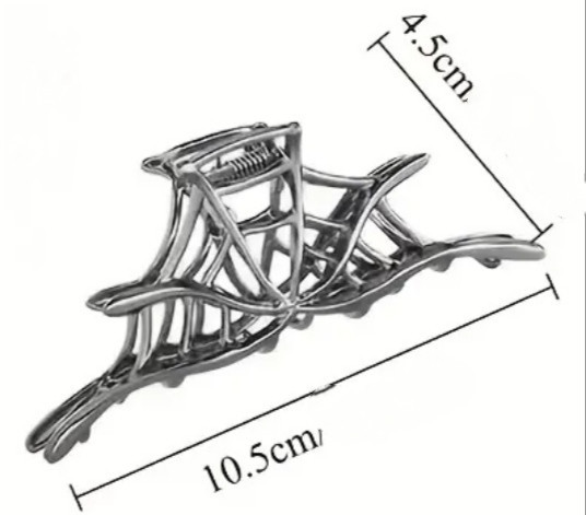 Шпилька-крабик для волосся "Павутина" Сміла - фото 6