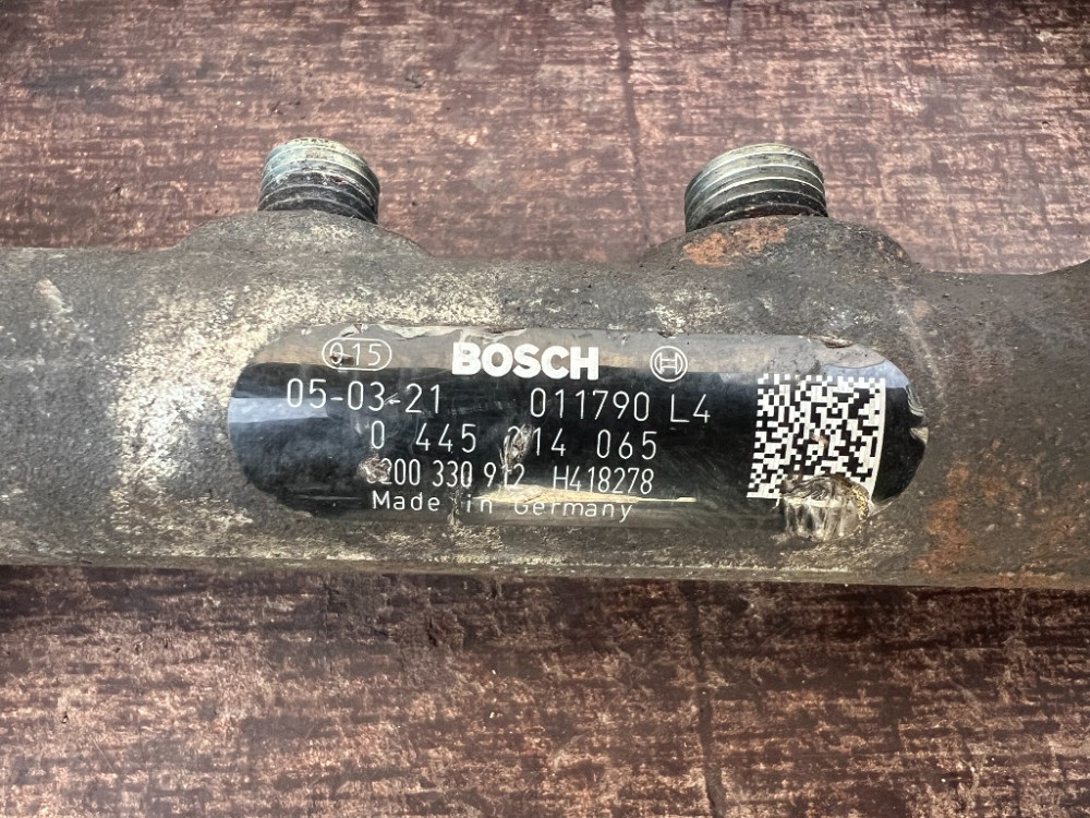 Паливна рейка (рампа форсунок) Nissan Primastar 1.9 dci 2001-2006 (0445214065) Ковель - фото 2