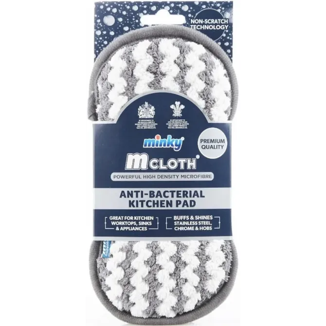 Minky M-Cloth Anti Bacterial Kitchen Cleaning Pad антибактеріальний пад для прибирання кухні Львів - фото 1
