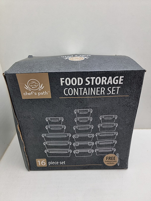 Набір ланч-боксів контейнерів для зберігання Chef's Path 16шт Луцьк - фото 2