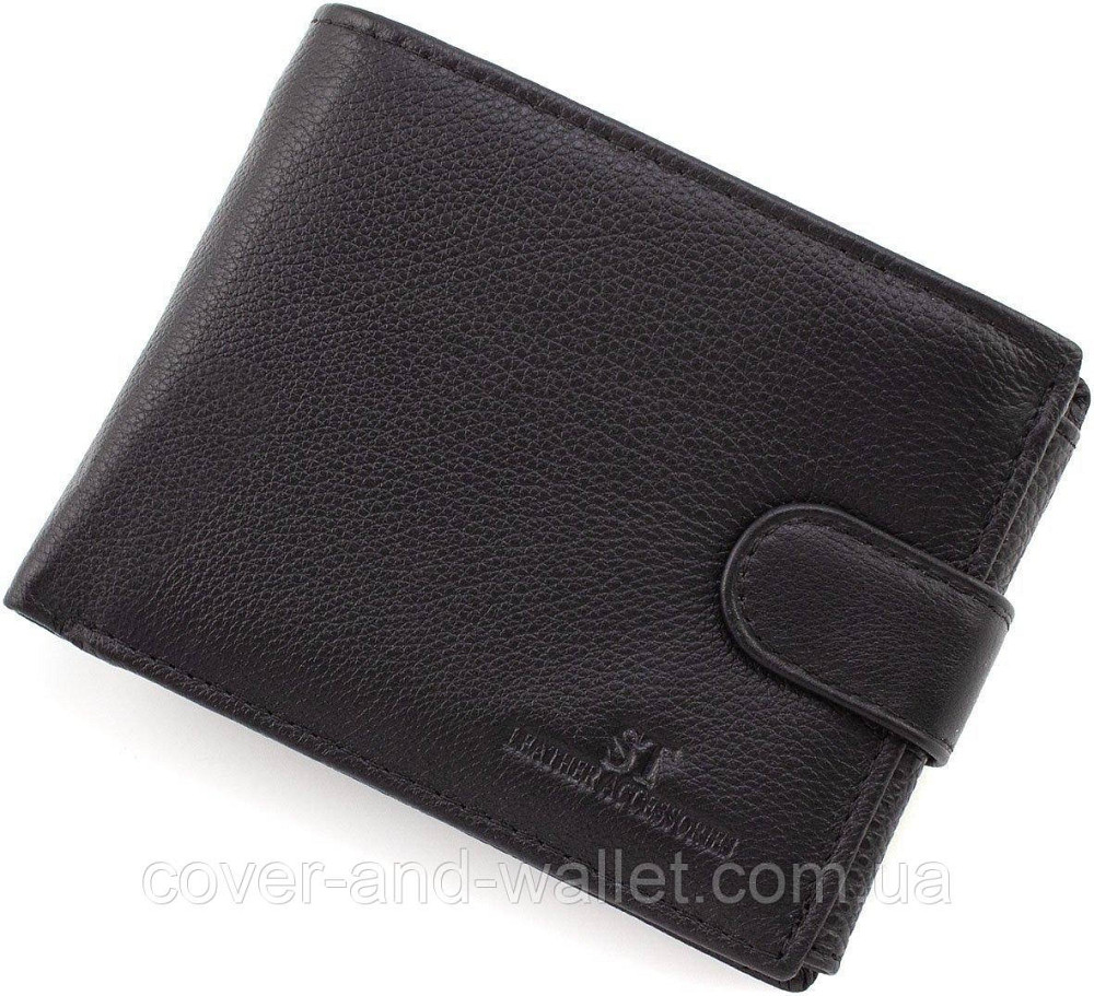 Мужской кожаный портмоне с отделом для документов ST Leather Киев - изображение 1