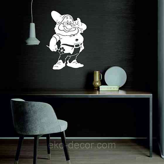 Декоративное настенное Панно «Гномик», Декор на стену 110*75 см Киев