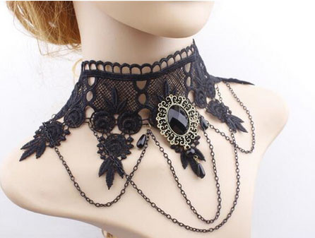 Чокер нарядный женский кружево Киев - изображение 2