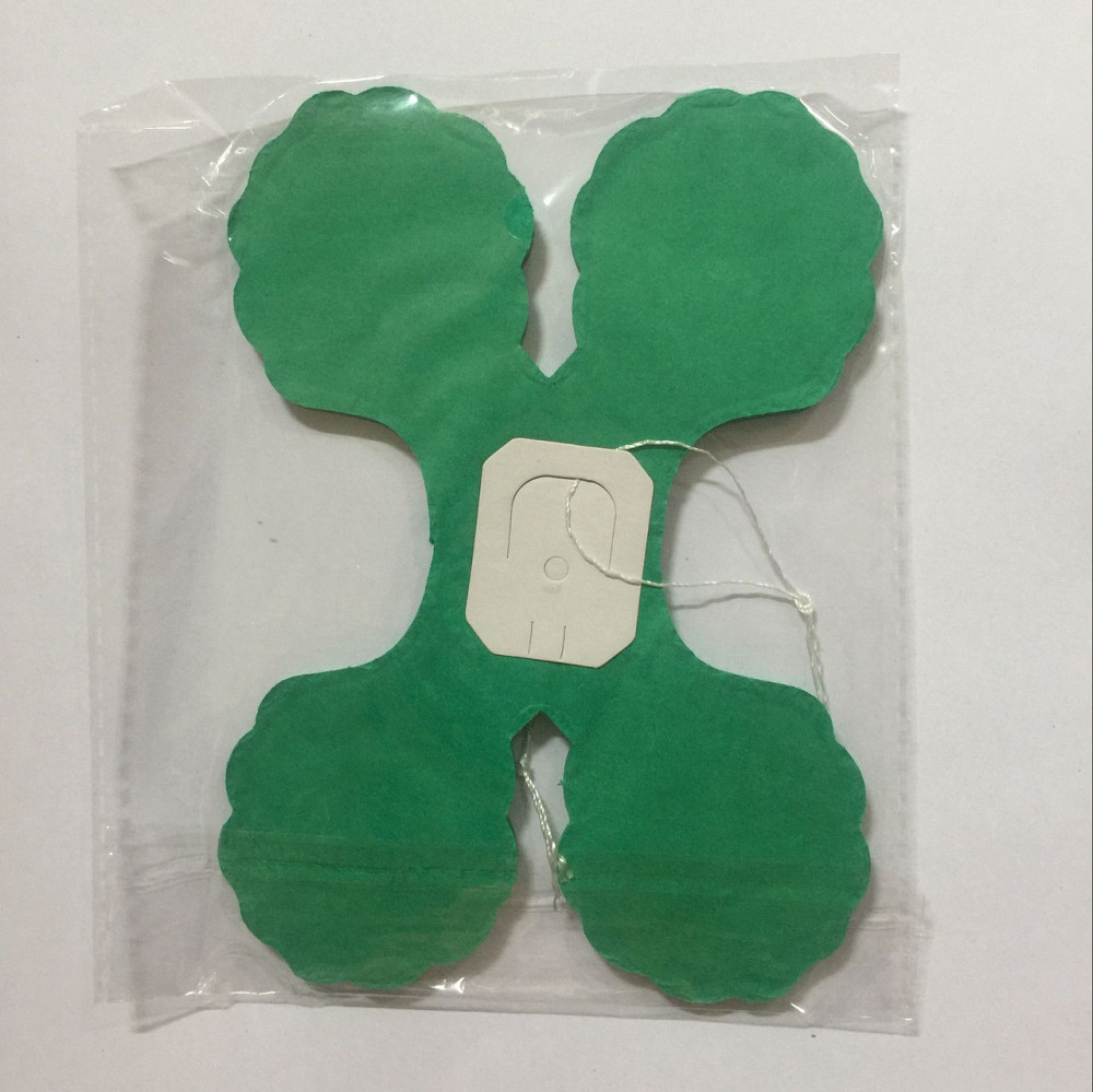 Гірлянда розтяжка паперова 3 м 16 на 11 см зелений Київ - фото 2