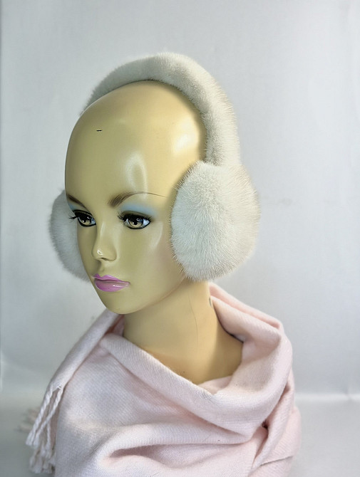 Наушники меховые норковые Жемчуг Харьков - изображение 3