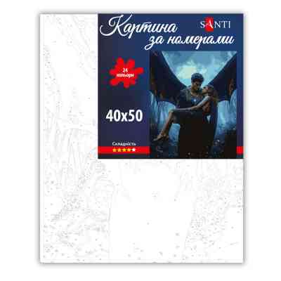 Картина по номерам Santi Шипи та троянди Порятунок 40х50 с (955060) Винница