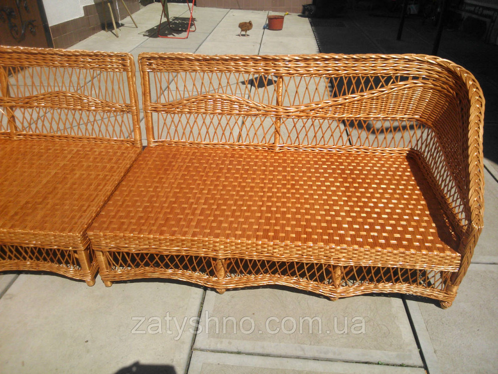 Диван уголок плетеный большой под заказ Киев - изображение 8