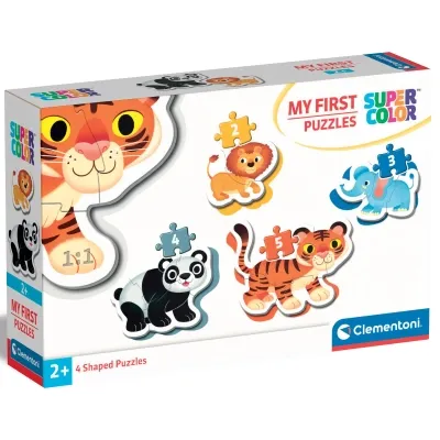 Пазл Clementoni 4 в 1 Wild Animals, серия My First Puzzles (20810) Винница - изображение 1