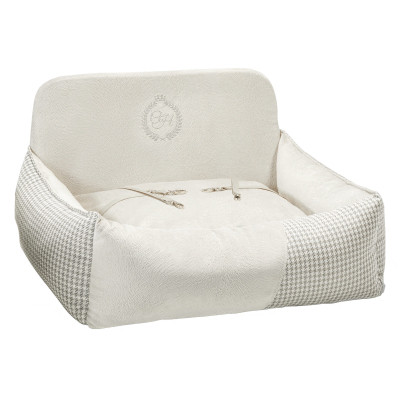 Автомобільне крісло для тварин Chloe's Home Berlin подвійне 68х48 см бежеве (CLH4913) Вінниця - фото 1