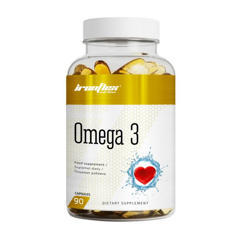 Омега 3 Ironflex Omega 3 1000 mg 90 caps Луцьк - фото 1