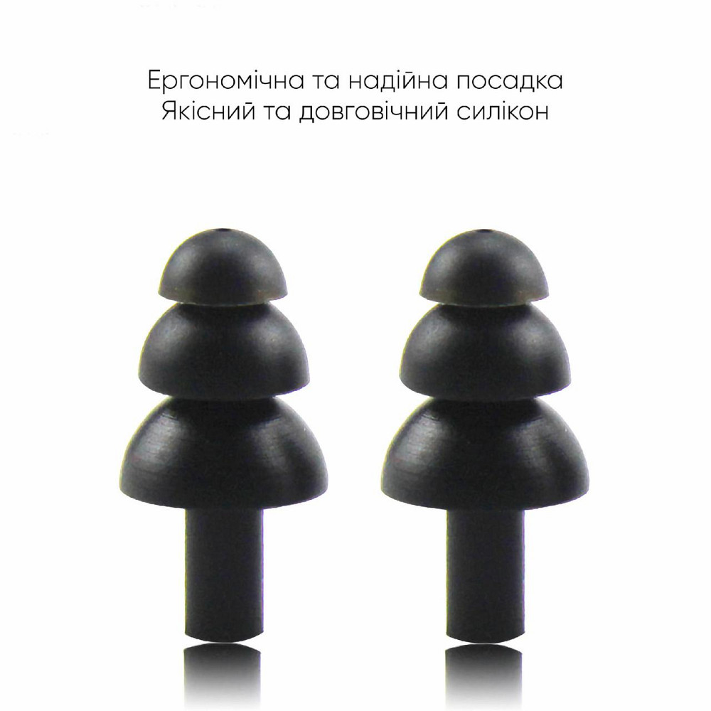 Бервуха (Беруші) Renvo Light Чорний Уні (2SC120-01) Київ - фото 2