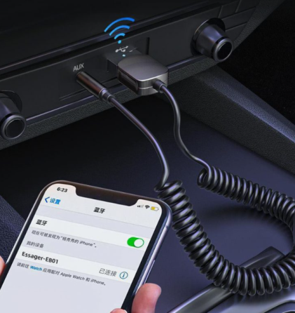 Bluetooth адаптер 3.5 мм с микрофоном Essager Киев