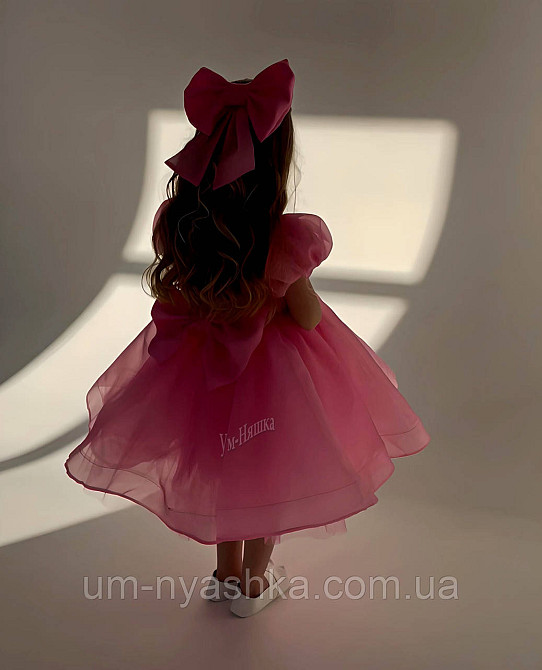Розовое платье пышное с бантом Кривой Рог - изображение 3