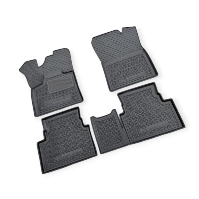 Килимки citroen с5 aircross 2017-2022 борт 2,5см, з перемичкою салону Мукачево - фото 1