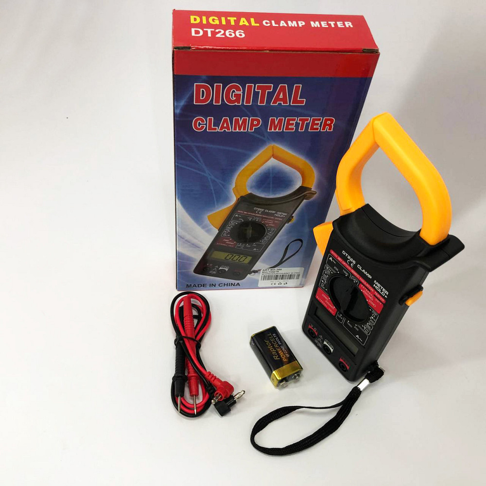 Універсальний високоточний мультиметр Digital DT-266, Компактний мультиметр для електротехніків WJ-83 Львів - фото 6