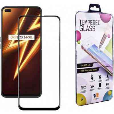 Стекло защитное Drobak Realme 6 Pro (Black) (121267) (121267) Винница