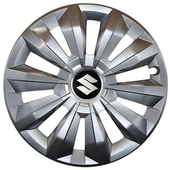 Автомобильные модельные колпаки R16 Suzuki 434 4шт, SJS, серебристые Киев