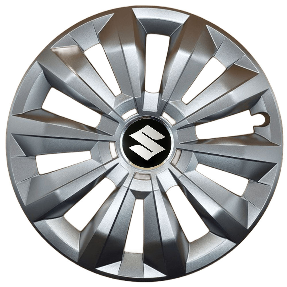 Автомобільні модельні ковпаки R16 Suzuki 434 4шт, SJS, сріблясті Київ - фото 1