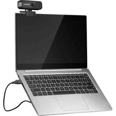 Веб-камера Canyon C2 720p HD Black (CNE-HWC2) Вінниця