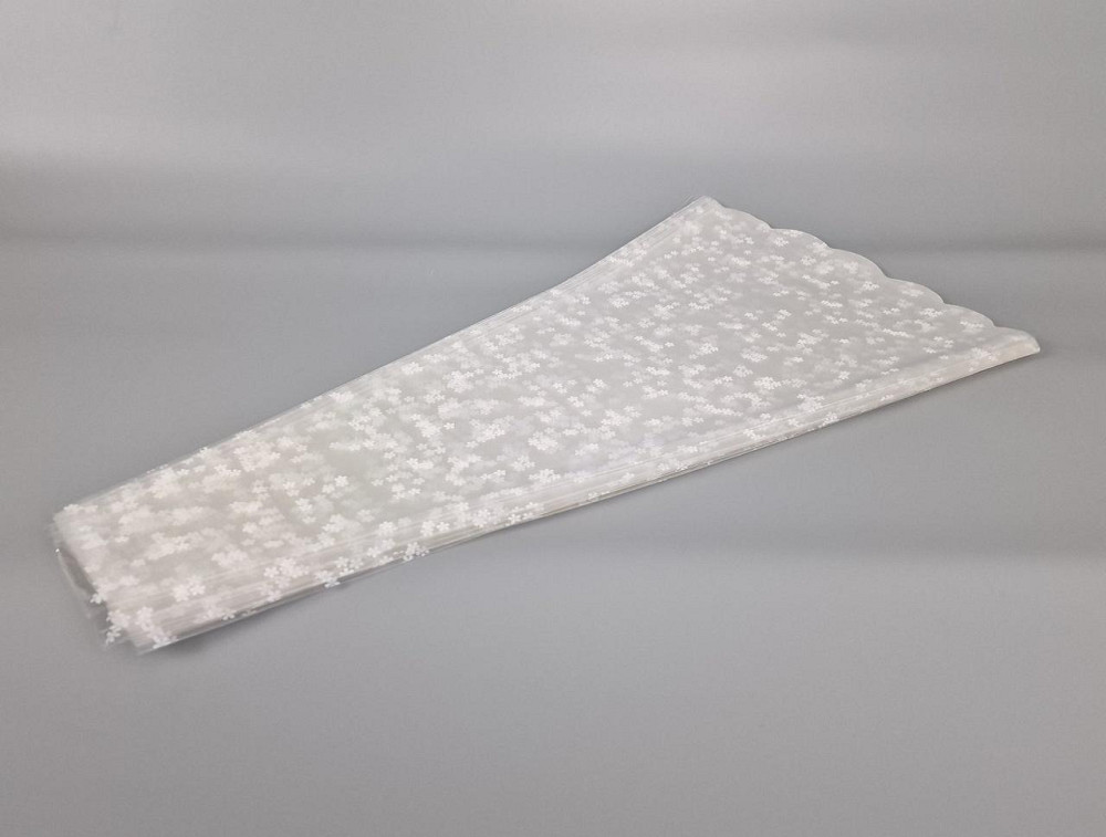 Упаковка конус под цветы h70/10низ/35верх(100шт) узор 190 (2) (100 шт) Харьков - изображение 2