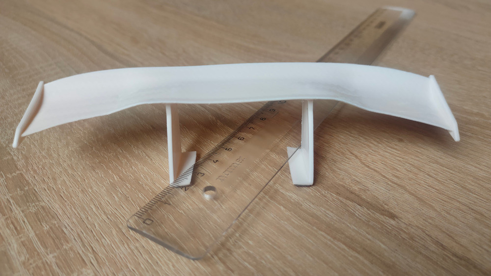 Міні Спойлер Білий на авто Синій, Червоний, Чорний Київ - фото 4