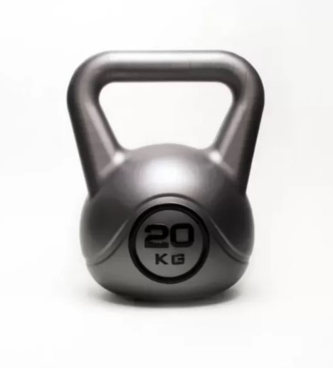 Набір з 8 гир вінілових 78кг Гантелі, гирі, штанги і спортивні диски Київ - фото 9