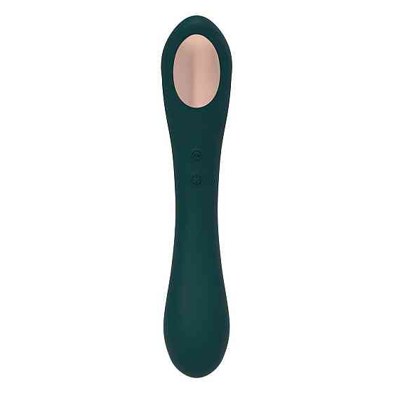 Вібратор та вакуумний кліторальний стимулятор 2-в-1 Alive Quiver Teal оновлена модель Sex Aura Київ
