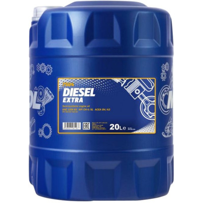 Моторное масло Mannol DIESEL EXTRA 20л 10W-40 (MN7504-20) Винница - изображение 1