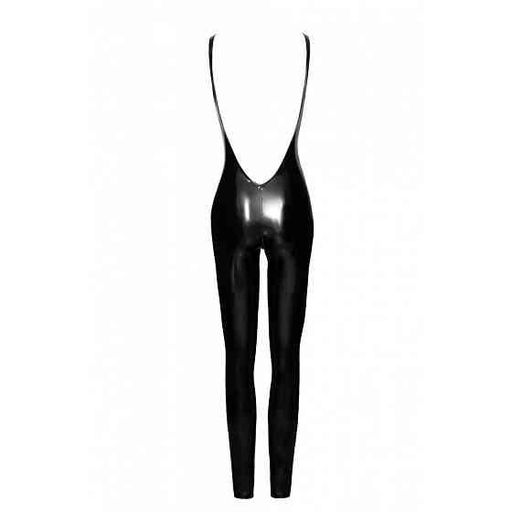 Комбинезон с открытой спиной виниловый Noir Handmade черный, M Sex Aura Киев