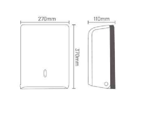 Диспенсер для туалетной бумаги HOTEC 14.201/ABS White (000030284) Киев