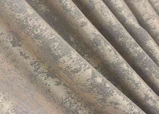 Комплект штор VR-Textil Жакард Мармур 200х270 2шт і Тюль 500х270 1144ш-1400т Кавово-сірий з білим 71-117/6 Київ