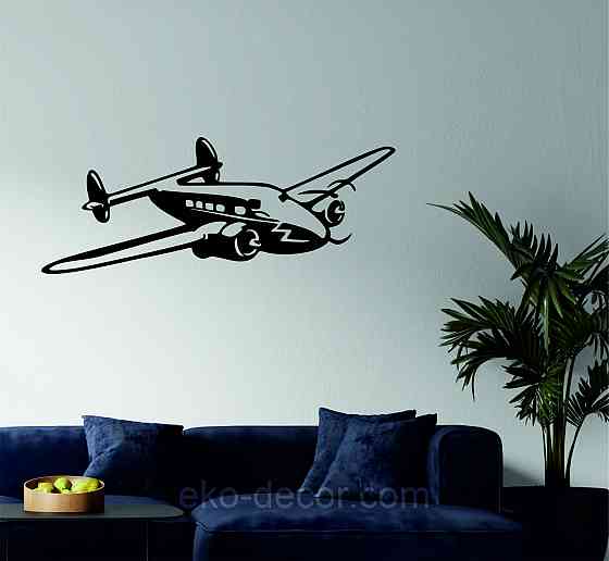 Декоративне настінне Панно «Літак», Декор на стіну Київ