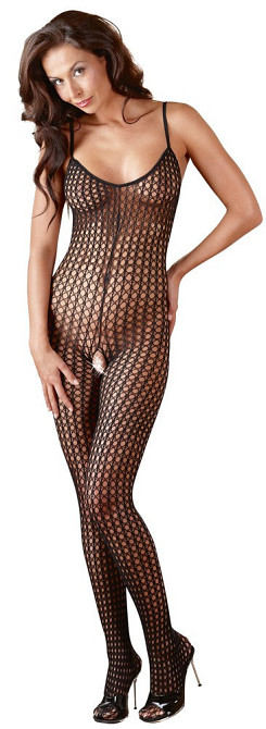 Бодістокінг - 2313630 NO:XQSE Catsuit Black - S/M Sex Aura Київ - фото 2
