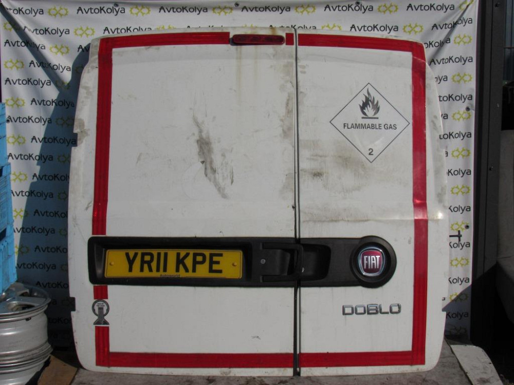 Двері задні Fiat Doblo 2010-2015 Ковель - фото 3