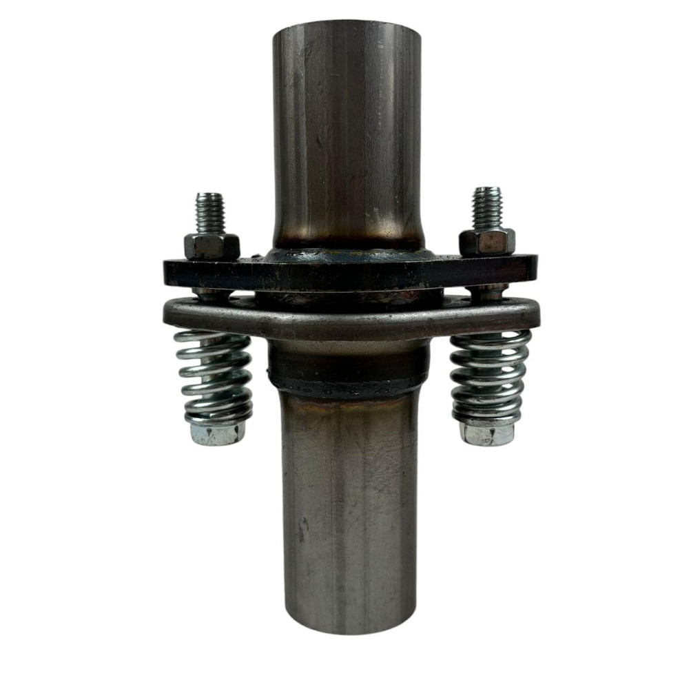 Фланець у зборі d45 мм демферний (фланці, прокладка, кріплення) нержавіюча сталь 409L Мукачево - фото 1