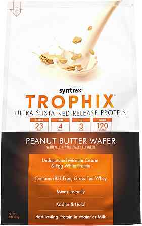 Протеїн Syntrax Trophix (66 % protein) 907g (Peanut Butter Wafer) Луцьк